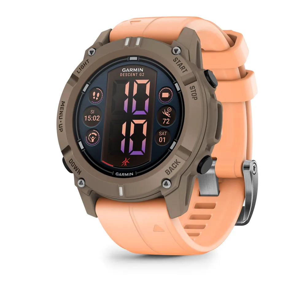 Garmin Descent G2, цвета палома с розовым ремешком, фото 1 из 6
