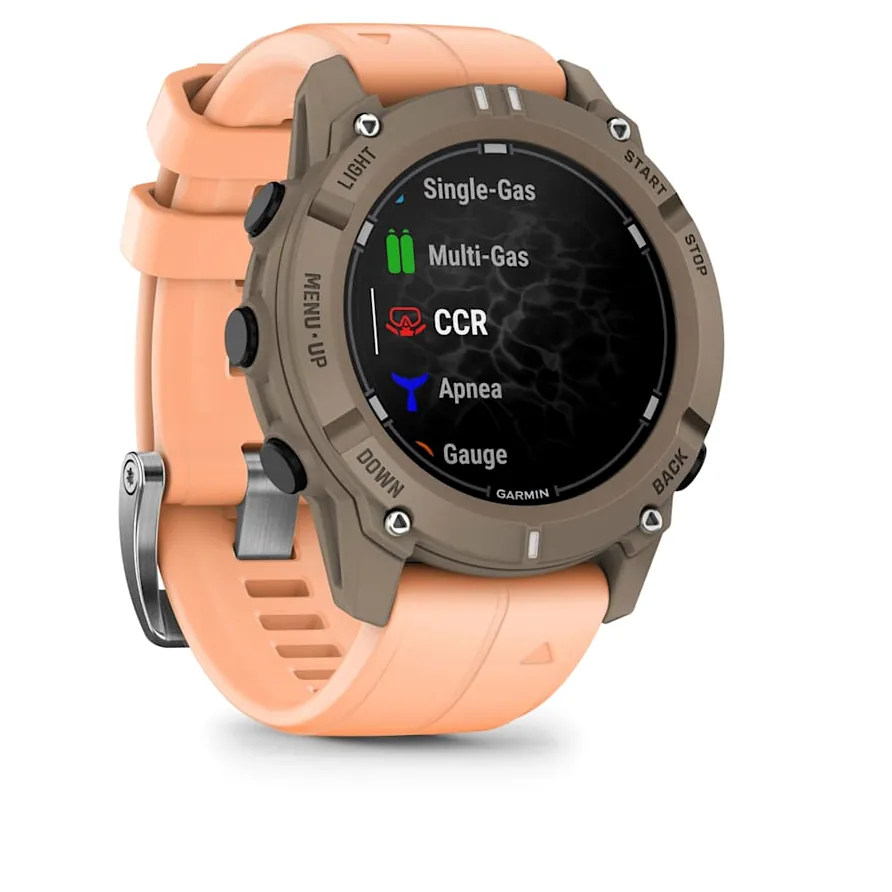 Garmin Descent G2, цвета палома с розовым ремешком, фото 5 из 6