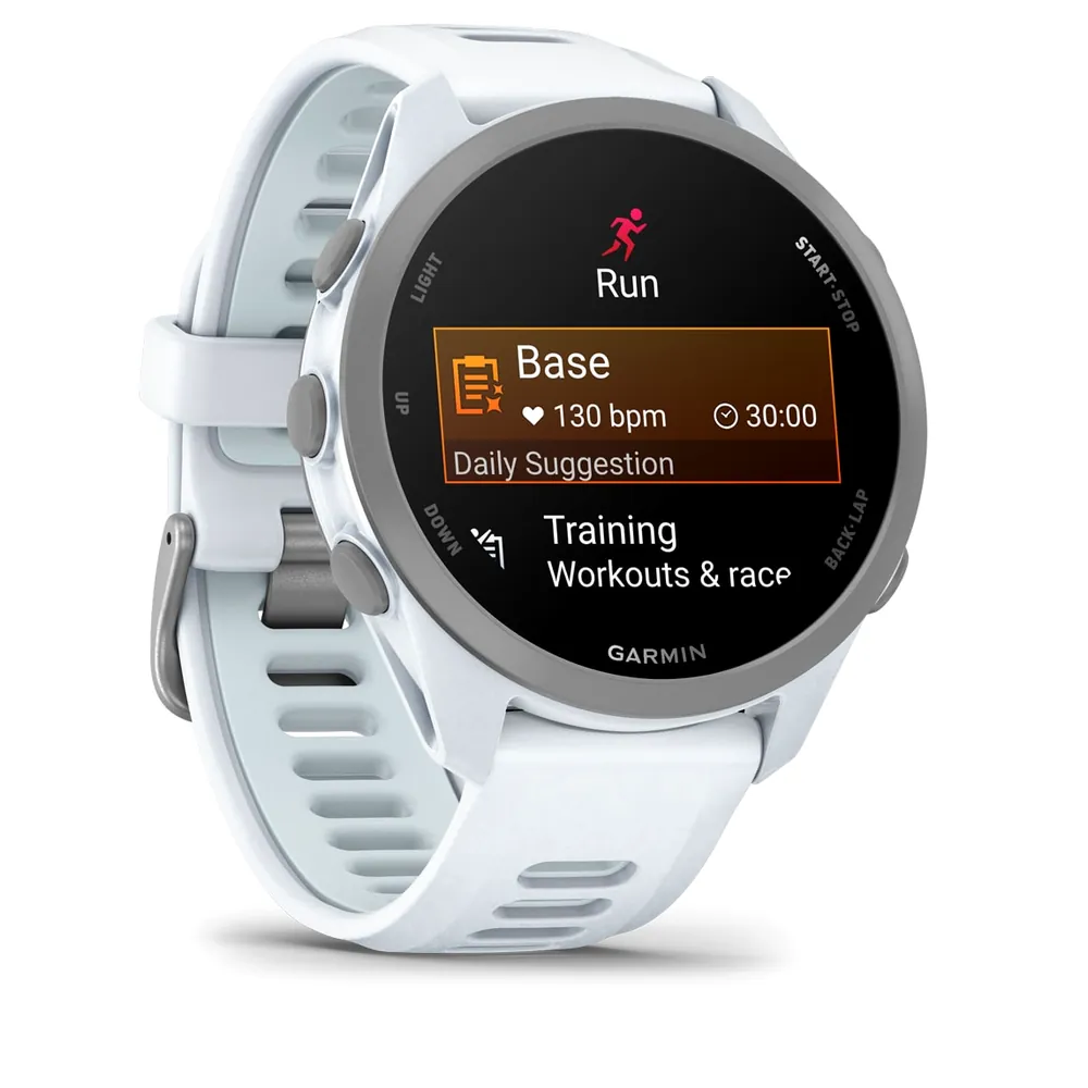 Garmin Forerunner 170, белый с облачно-голубым ремешком, фото 3 из 5