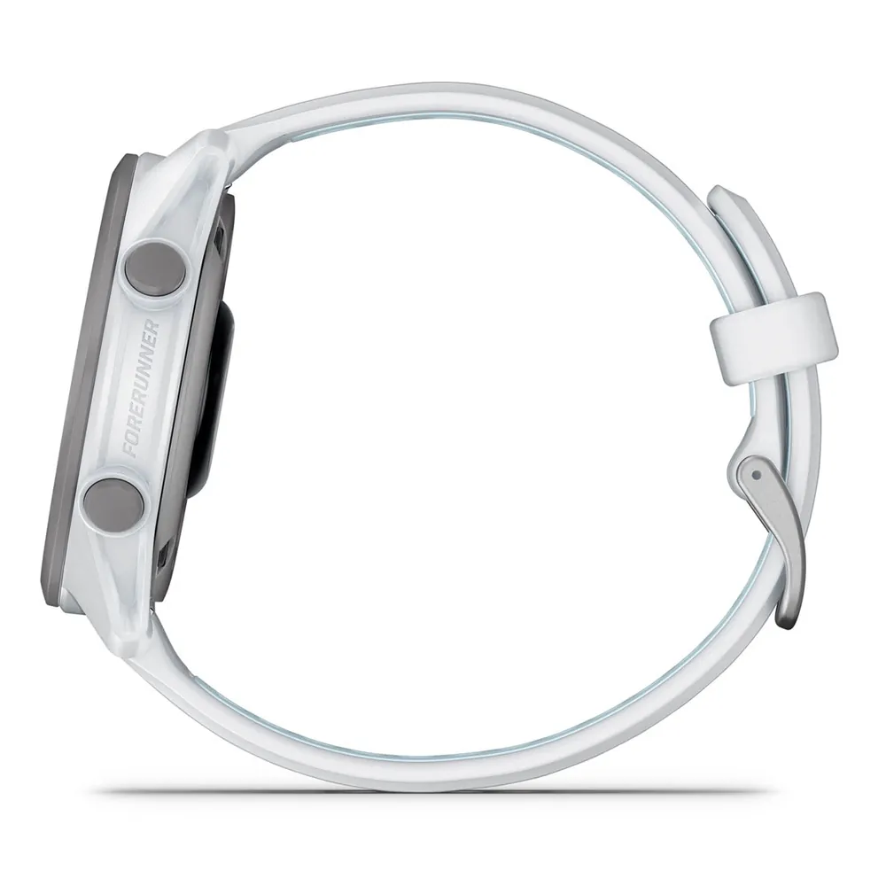 Garmin Forerunner 170, белый с облачно-голубым ремешком, фото 5 из 5