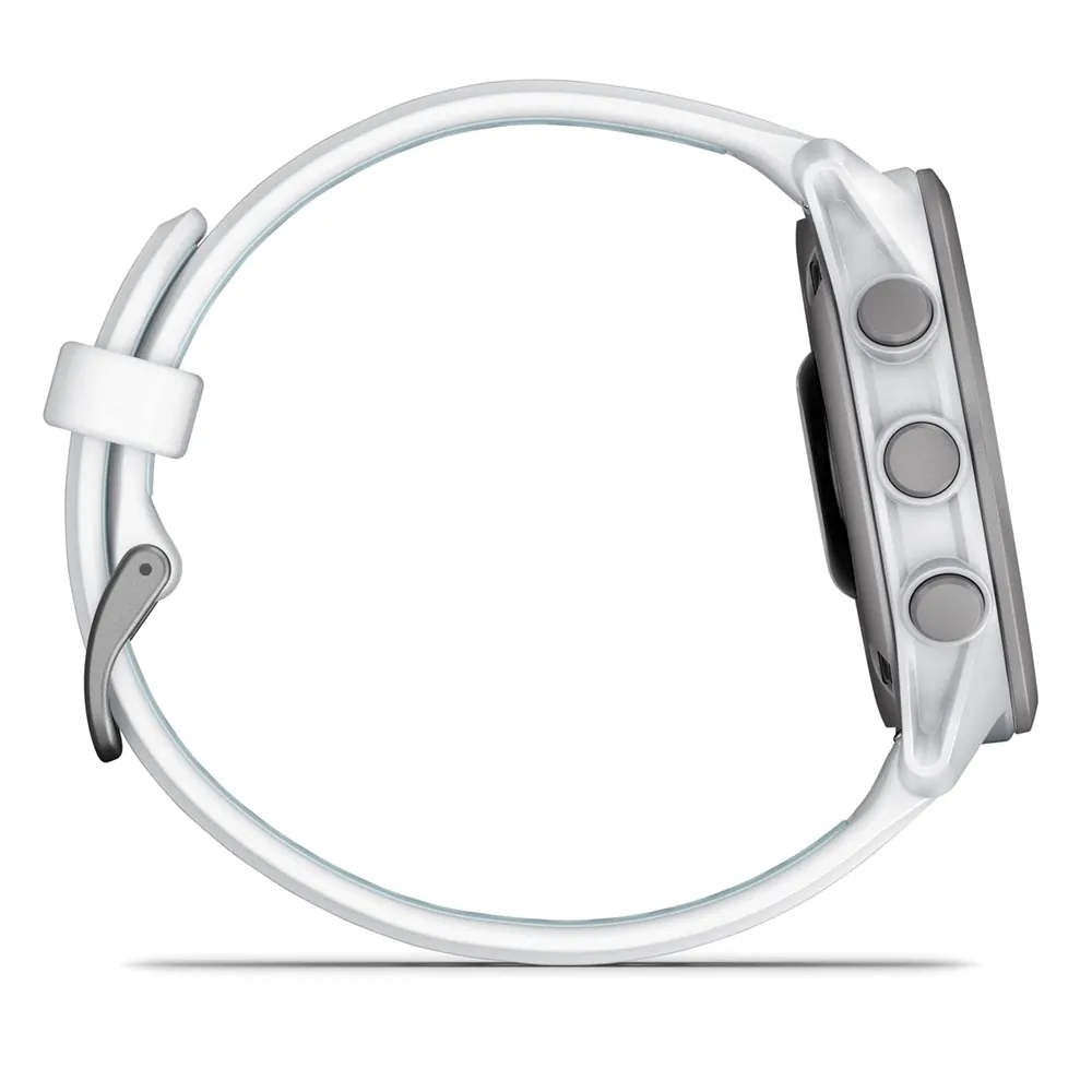 Garmin Forerunner 170 Music, белый с облачно-голубым ремешком, фото 4 из 6