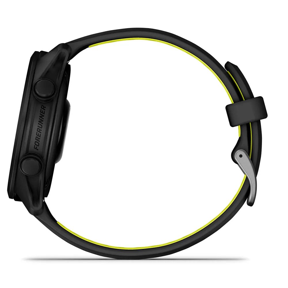 Garmin Forerunner 170 Music, черный с черно-желтым ремешком, фото 4 из 5