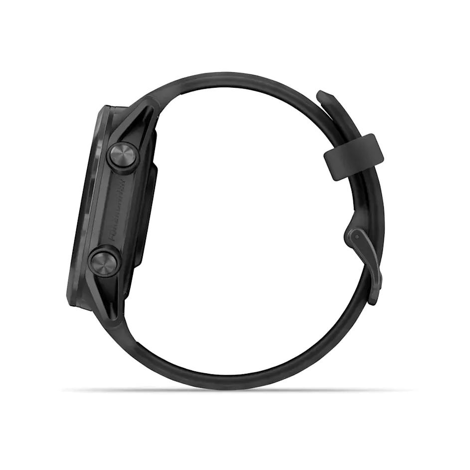 Garmin Forerunner 570, 42 мм, шиферно-серый, алюминиевый безель, черный ремешок, фото 4 из 6