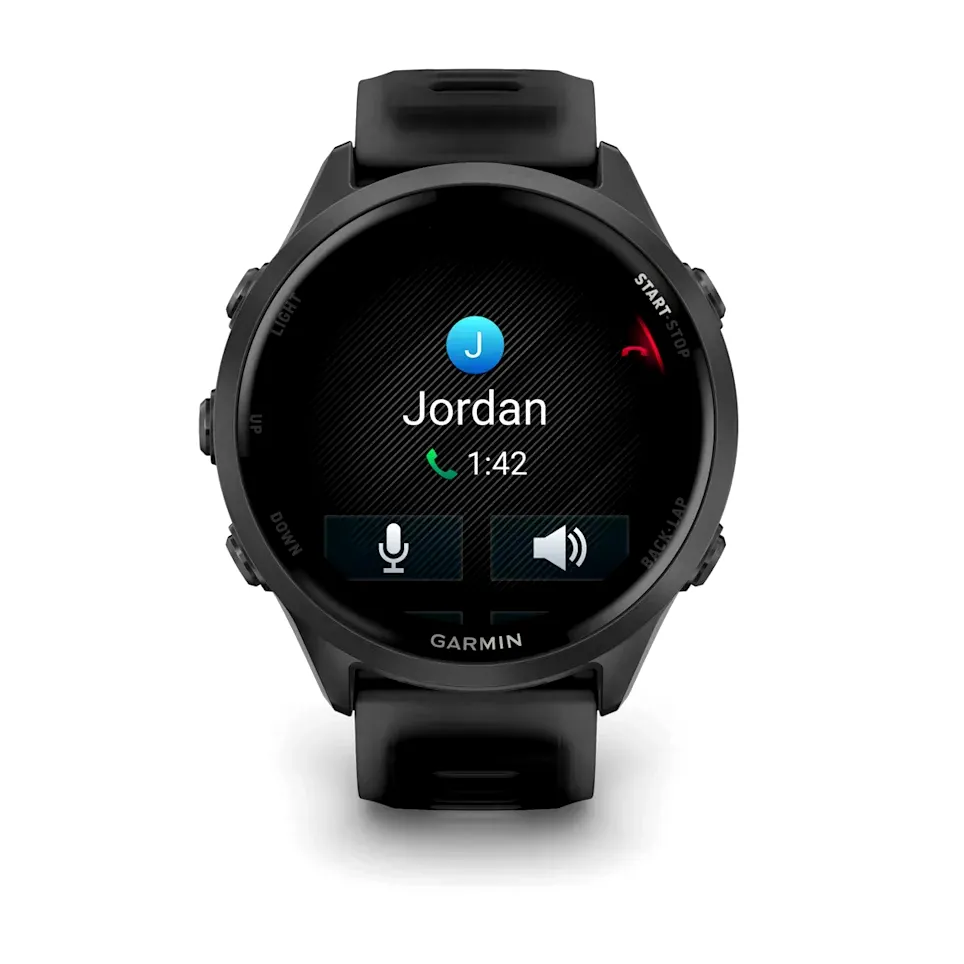 Garmin Forerunner 570, 47 мм, шиферно-серый, алюминиевый безель, черный ремешок, фото 3 из 6