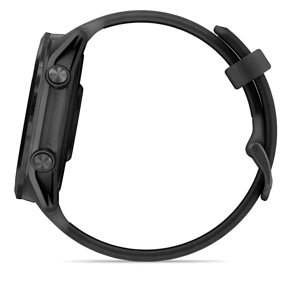 Garmin Forerunner 570, 47 мм, шиферно-серый, алюминиевый безель, черный ремешок, фото 4 из 6