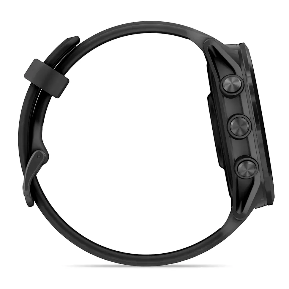 Garmin Forerunner 570, 47 мм, шиферно-серый, алюминиевый безель, черный ремешок, фото 6 из 6