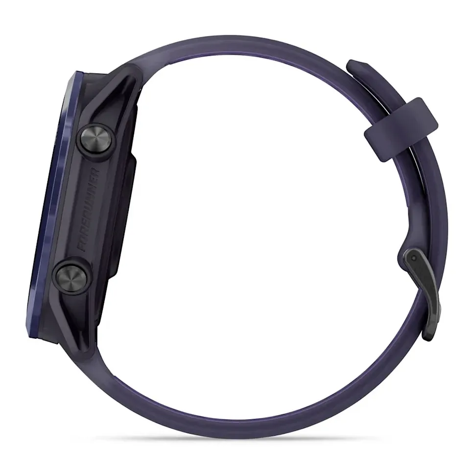 Garmin Forerunner 570, 47 мм, темно-серый, алюминиевый безель цвета индиго, пурпурный/индиго ремешок, фото 6 из 6
