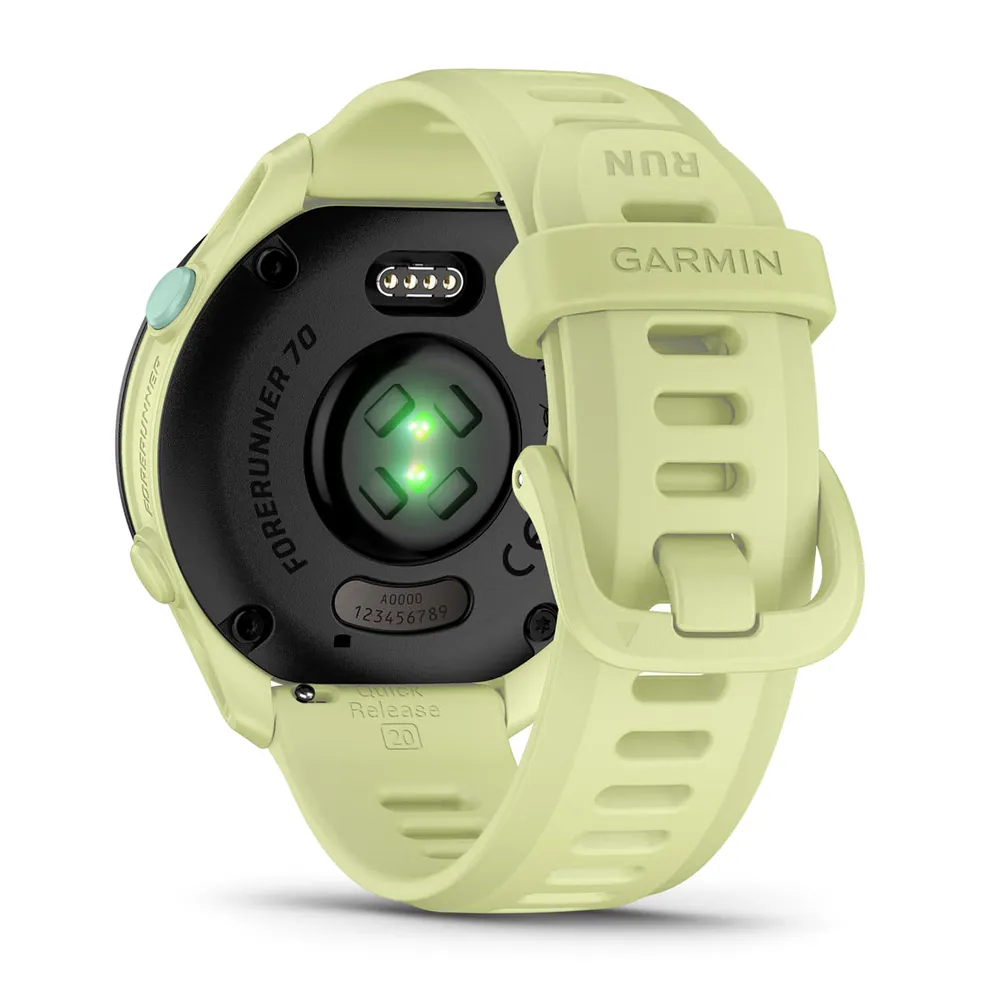 Garmin Forerunner 70, лимонные, фото 5 из 6