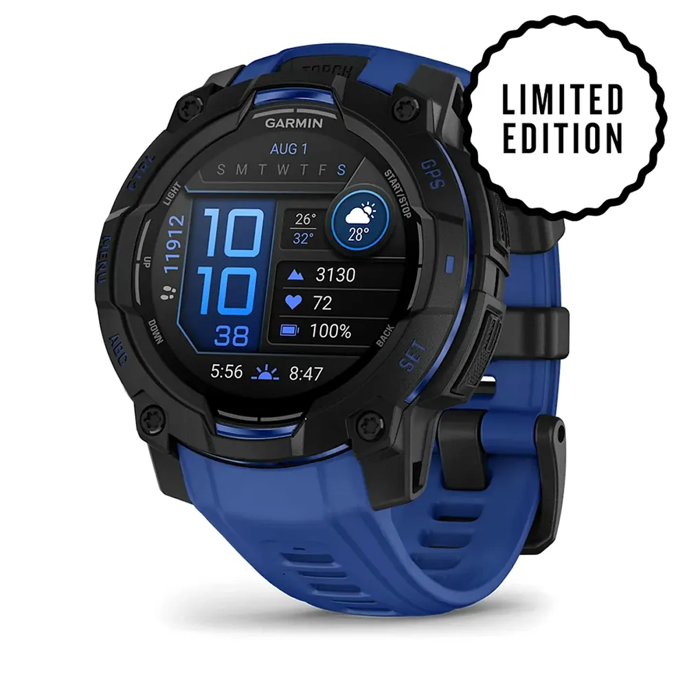 Garmin Instinct 3, 45 мм AMOLED черно-синий, фото 6 из 8