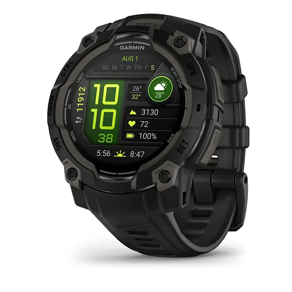 Garmin Instinct 3, 45 мм AMOLED черный, фото 1 из 8