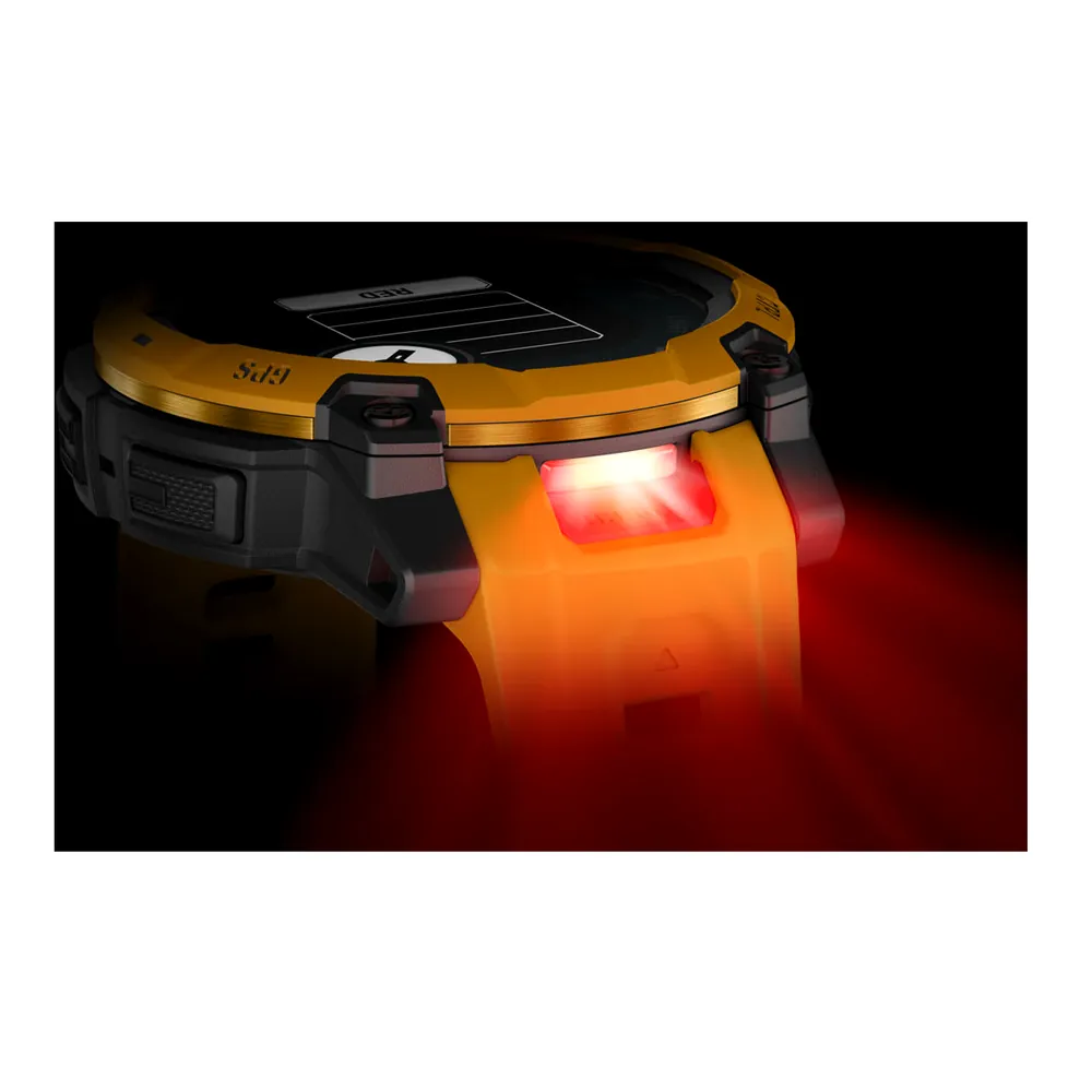 Garmin Instinct 3, 45 мм Solar, оранжевый, фото 3 из 7