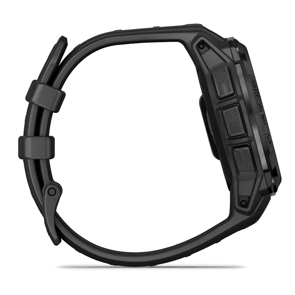 Garmin Instinct 3, 45 мм Solar Tactical Edition черный с черным ремешком, фото 4 из 8