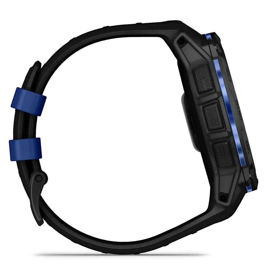 Garmin Instinct 3, 50 мм AMOLED черный с черно-синим ремешком, фото 6 из 8