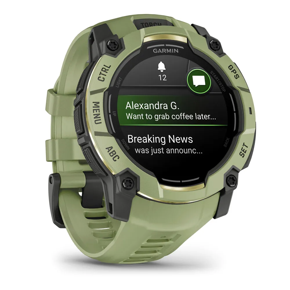 Garmin Instinct 3, 50 мм AMOLED, папоротниковый цвет, фото 1 из 8