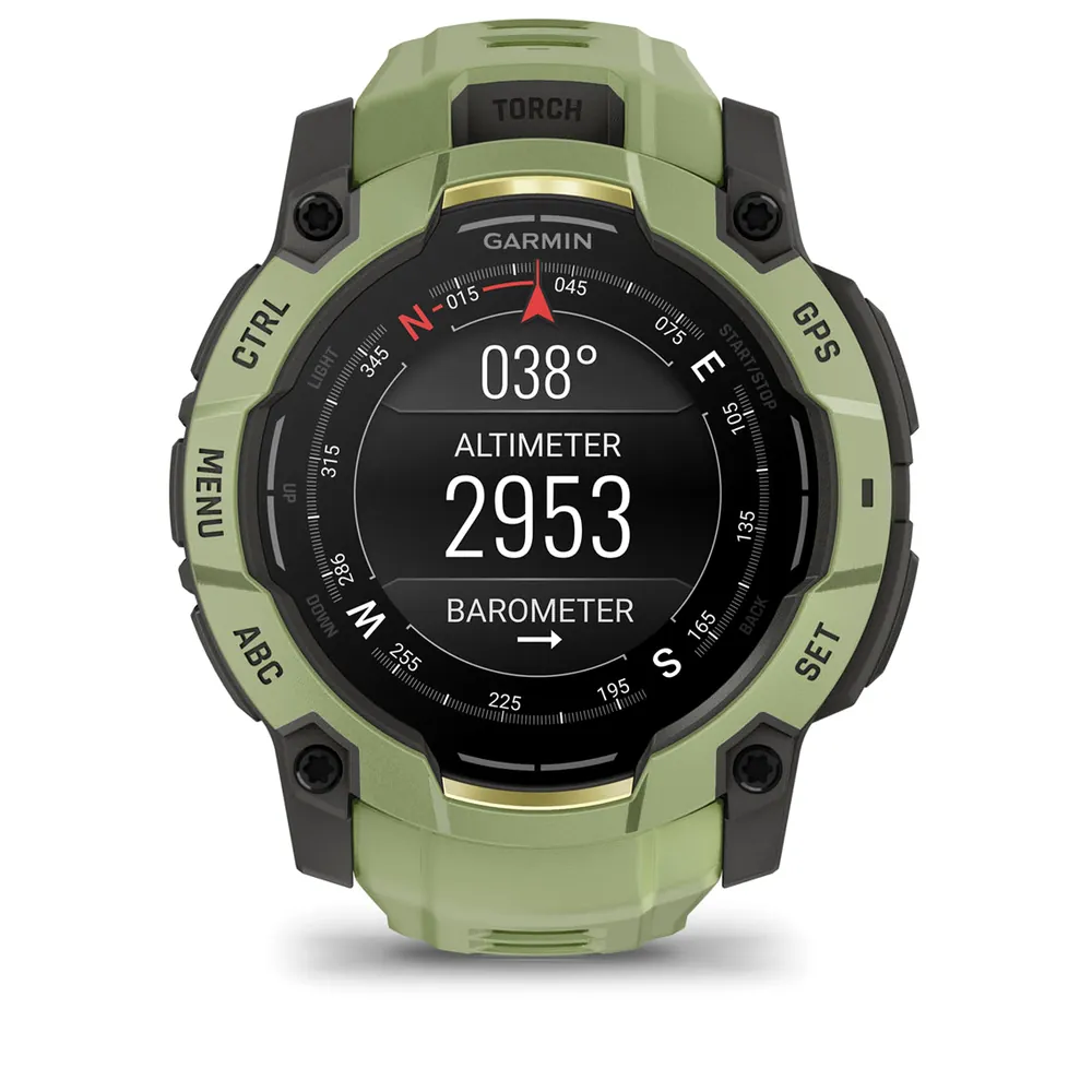 Garmin Instinct 3, 50 мм AMOLED, папоротниковый цвет, фото 2 из 8
