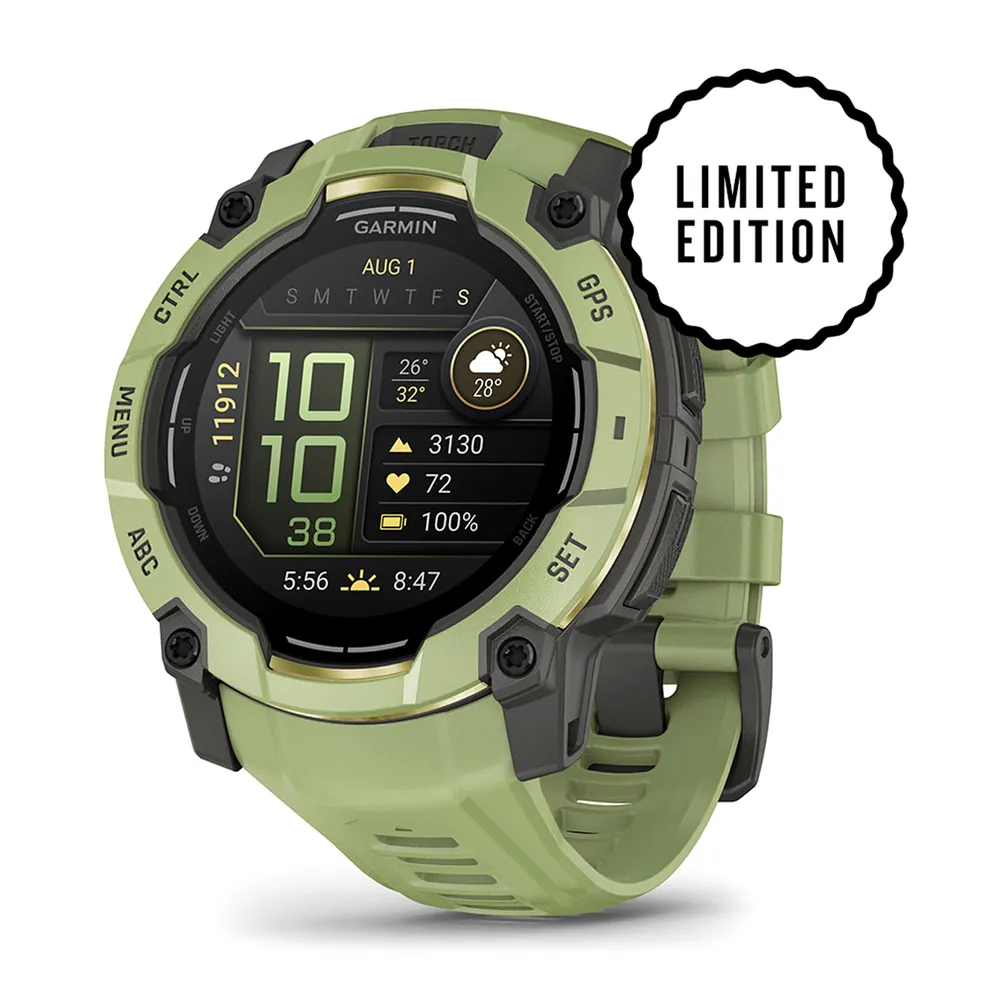 Garmin Instinct 3, 50 мм AMOLED, папоротниковый цвет, фото 8 из 8