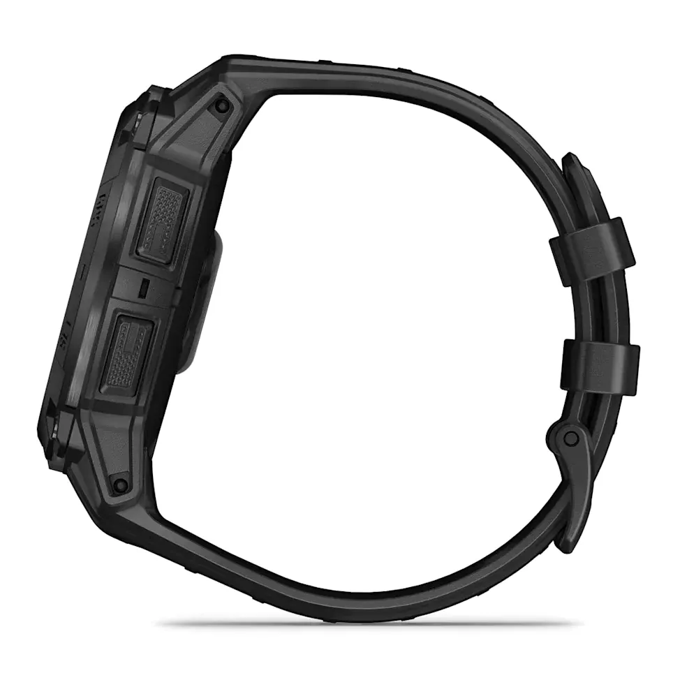 Garmin Instinct 3, 50 мм AMOLED Tactical Edition черный с черным ремешком, фото 6 из 8