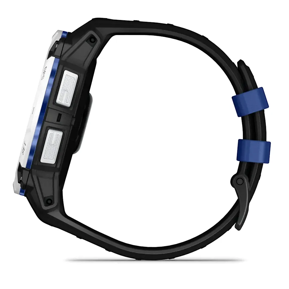 Garmin Instinct 3, 50 мм Solar черный с черно-синим ремешком, фото 4 из 8