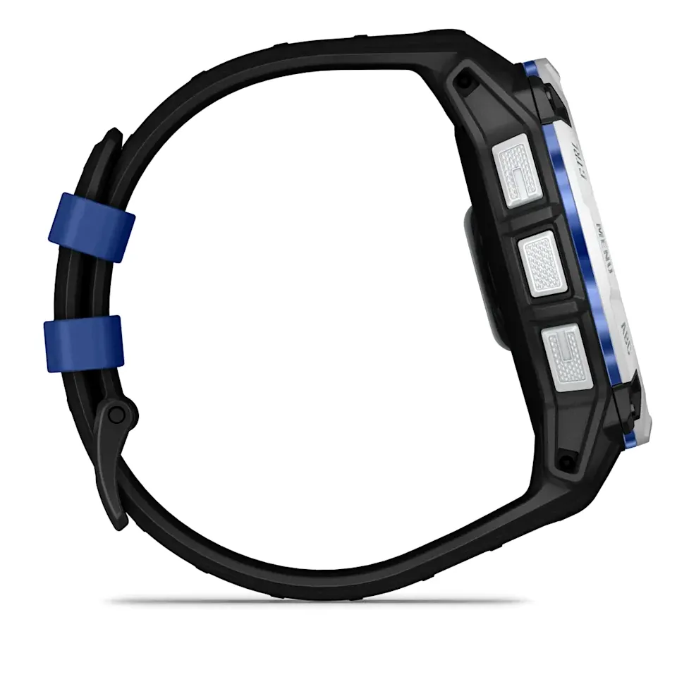 Garmin Instinct 3, 50 мм Solar черный с черно-синим ремешком, фото 7 из 8