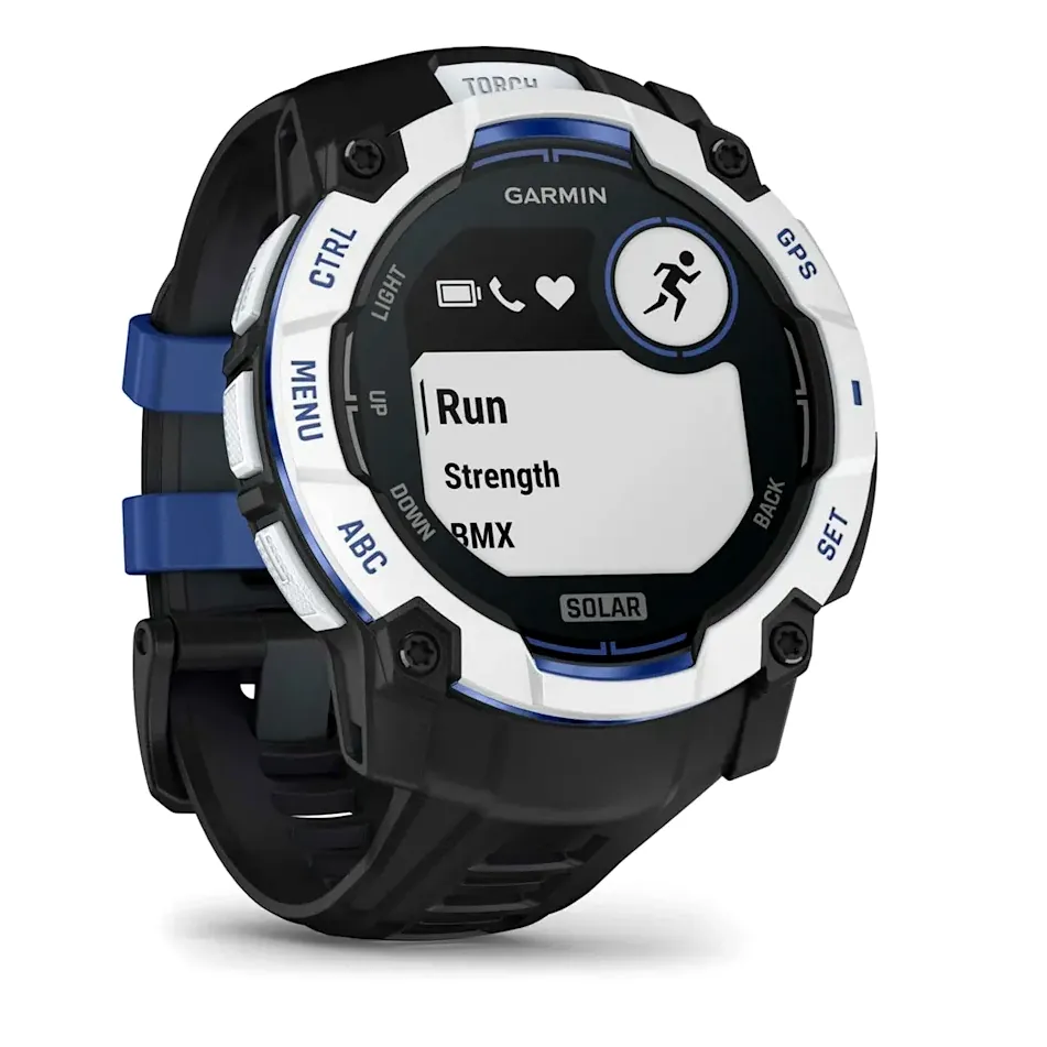 Garmin Instinct 3, 50 мм Solar черный с черно-синим ремешком, фото 8 из 8