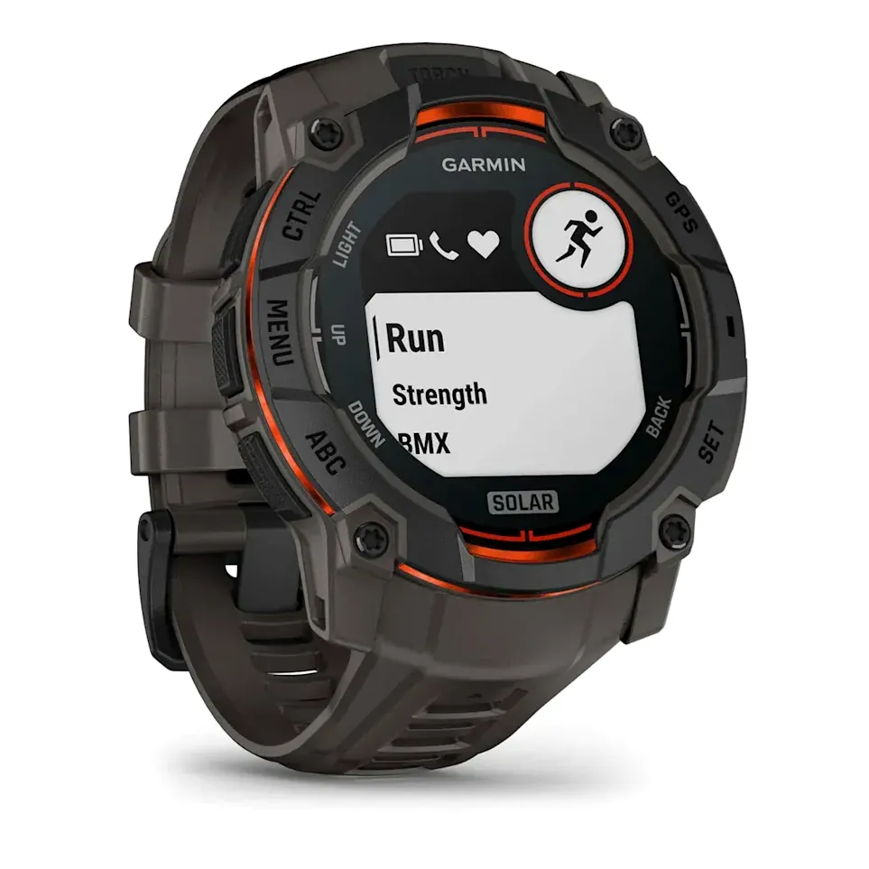 Garmin Instinct 3, 50 мм Solar черный с угольно-черным ремешком, фото 5 из 8
