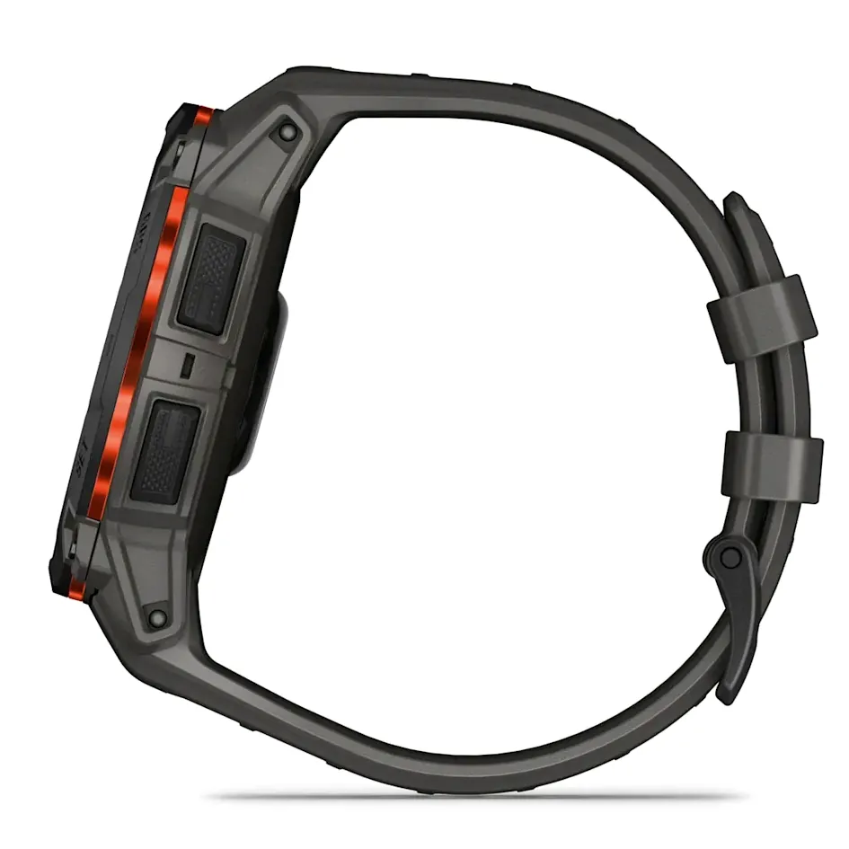 Garmin Instinct 3, 50 мм Solar черный с угольно-черным ремешком, фото 6 из 8