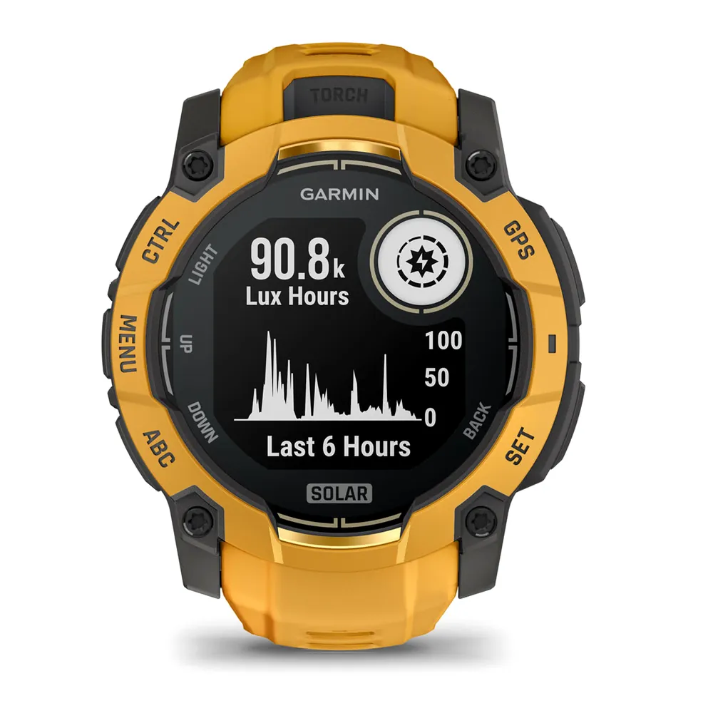 Garmin Instinct 3, 50 мм Solar, оранжевый, фото 1 из 8