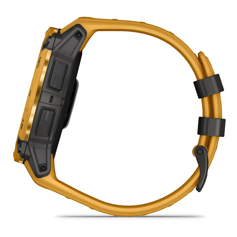 Garmin Instinct 3, 50 мм Solar, оранжевый, фото 3 из 8