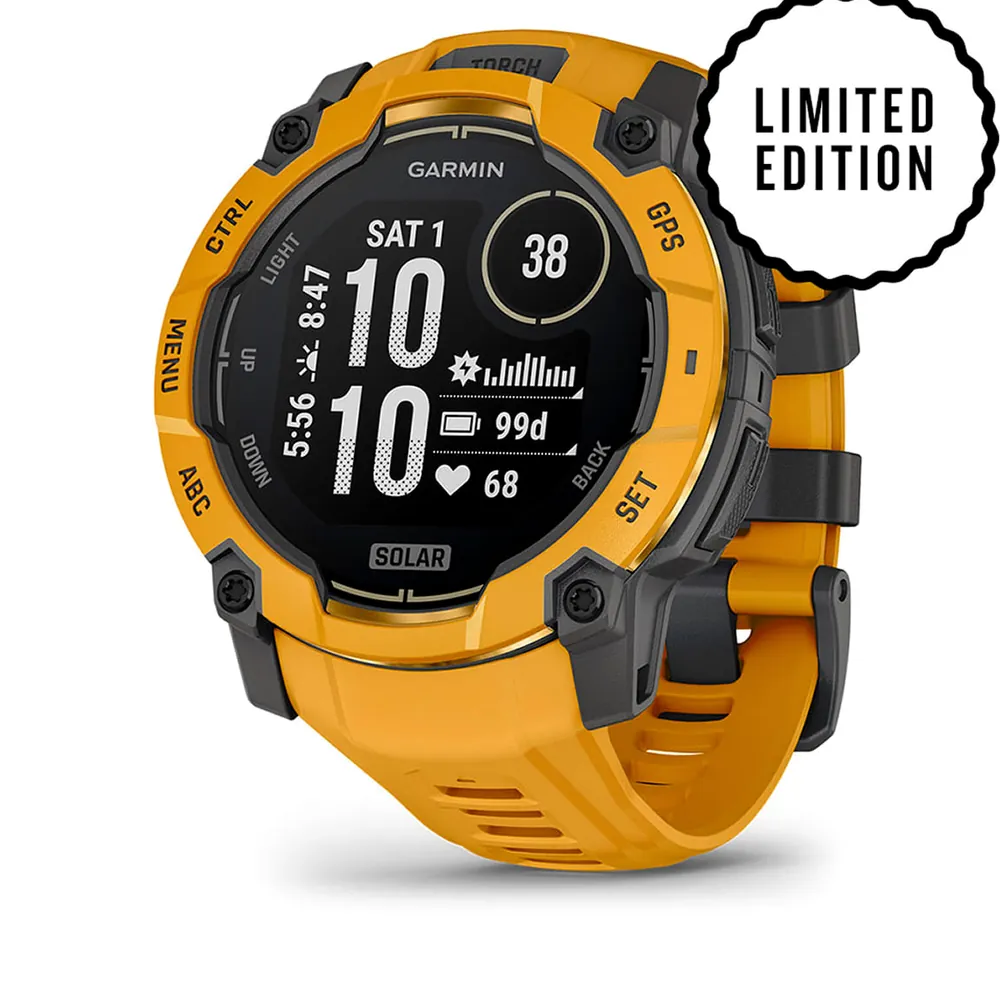 Garmin Instinct 3, 50 мм Solar, оранжевый, фото 6 из 8