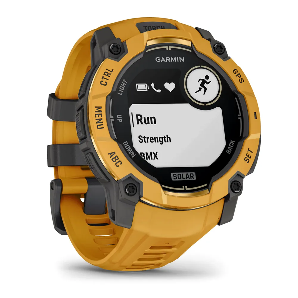 Garmin Instinct 3, 50 мм Solar, оранжевый, фото 7 из 8
