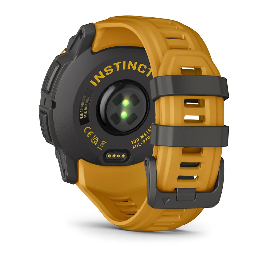 Garmin Instinct 3, 50 мм Solar, оранжевый, фото 8 из 8