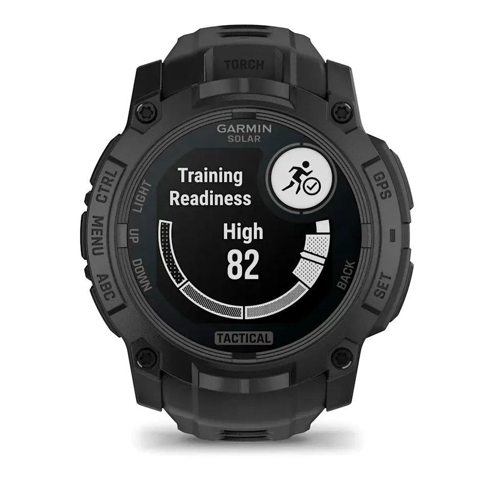 Garmin Instinct 3, 50 мм Solar Tactical Edition черный с черным ремешком, фото 3 из 8