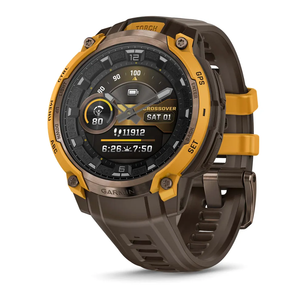 Garmin Instinct Crossover AMOLED, бронзового цвета, фото 1 из 7