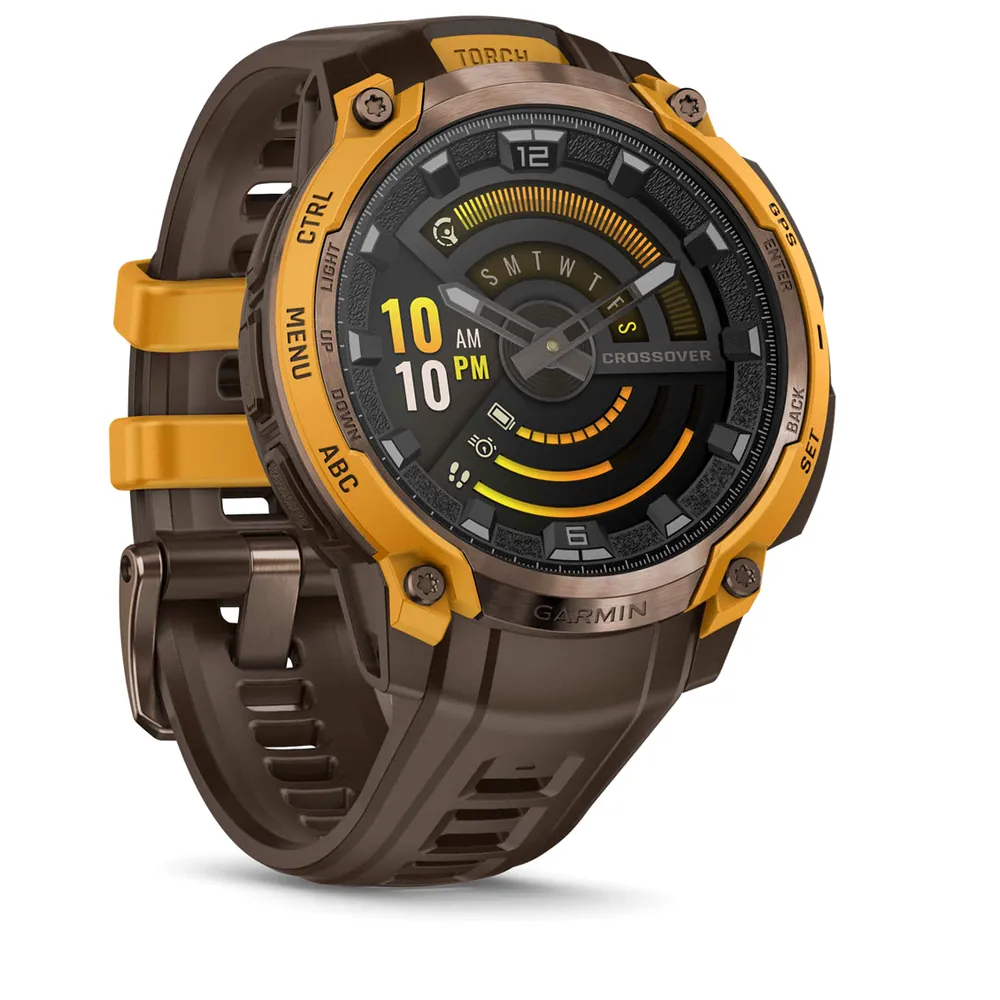 Garmin Instinct Crossover AMOLED, бронзового цвета, фото 4 из 7