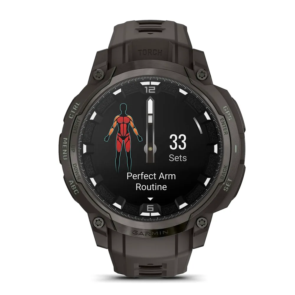Garmin Instinct Crossover AMOLED, черный, фото 2 из 7