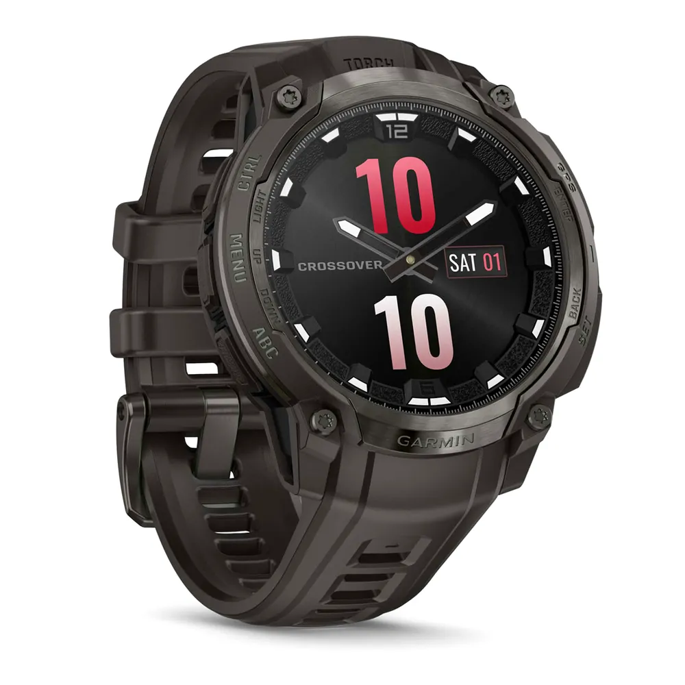 Garmin Instinct Crossover AMOLED, черный, фото 5 из 7