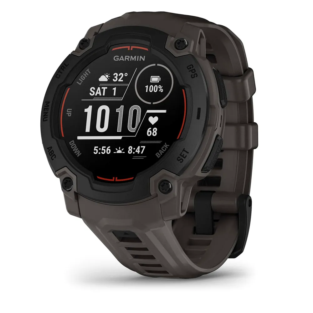 Garmin Instinct E, 45 мм черный с угольно-черным ремешком, фото 1 из 8