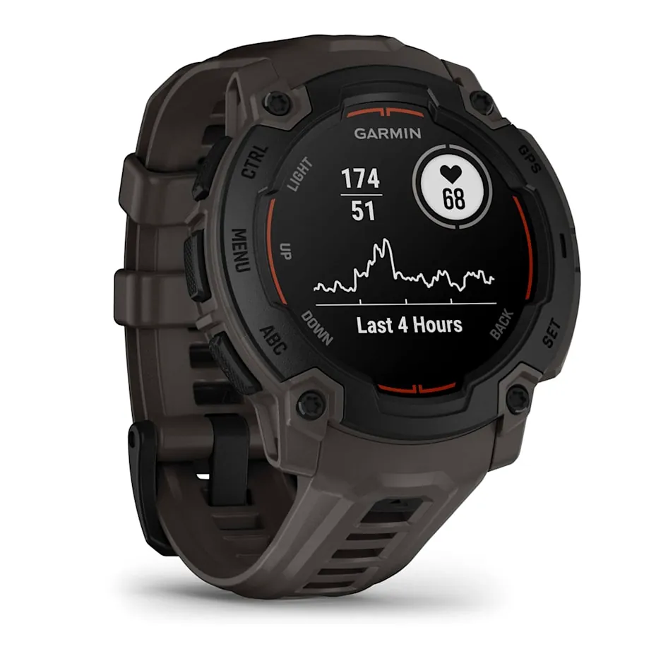 Garmin Instinct E, 45 мм черный с угольно-черным ремешком, фото 4 из 8