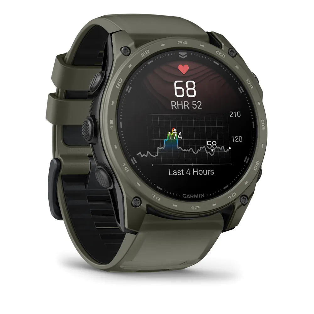 Garmin Tactix 8, 51 мм, AMOLED, Cerakote® Coating, оливково-серый, фото 4 из 8