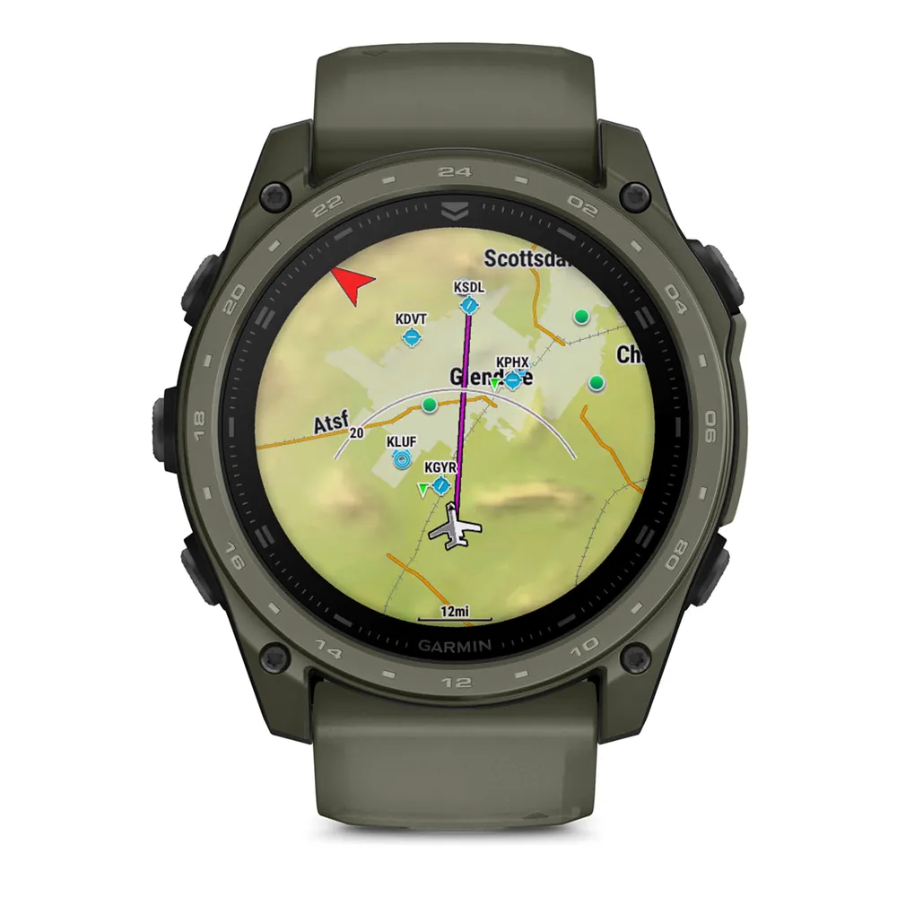 Garmin Tactix 8, 51 мм, AMOLED, Cerakote® Coating, оливково-серый, фото 7 из 8