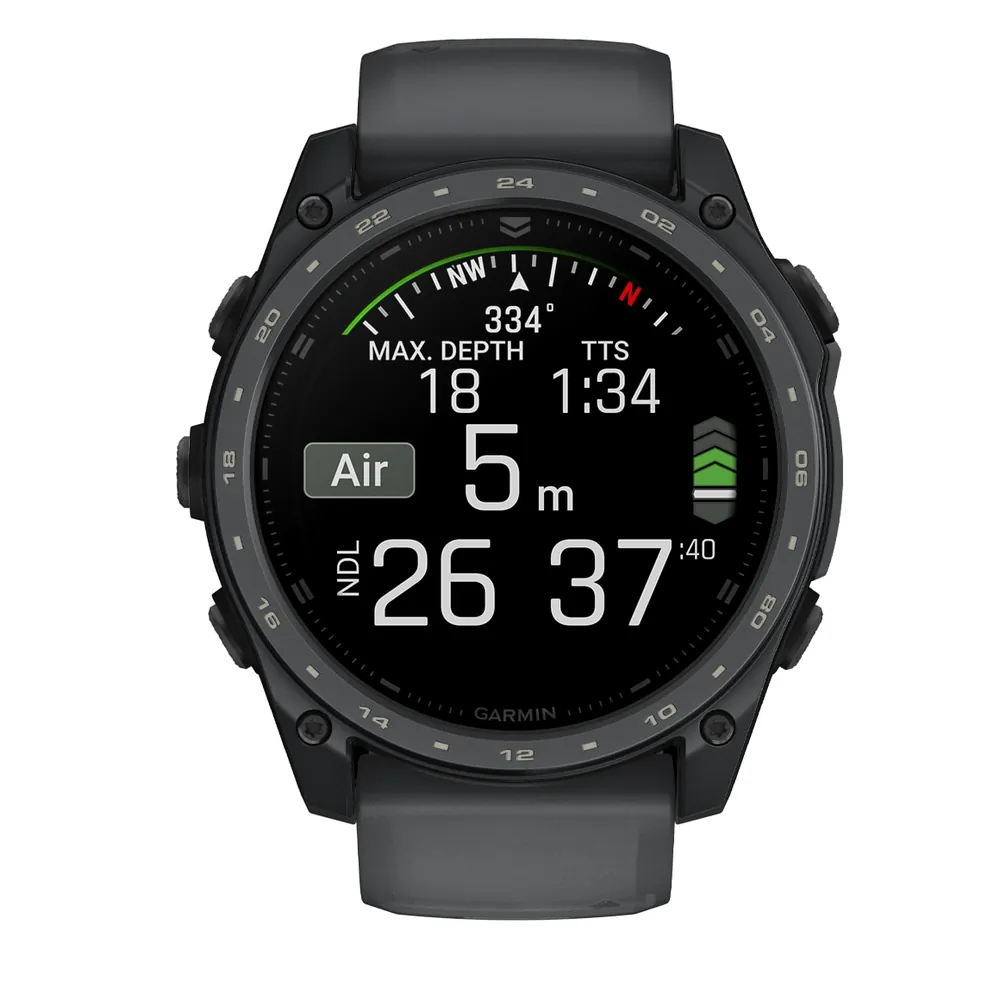 Garmin Tactix 8, 51 мм, AMOLED, Cerakote® Coating, серый, фото 2 из 8