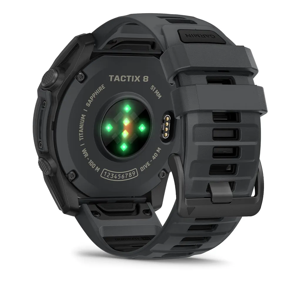 Garmin Tactix 8, 51 мм, AMOLED, Cerakote® Coating, серый, фото 7 из 8