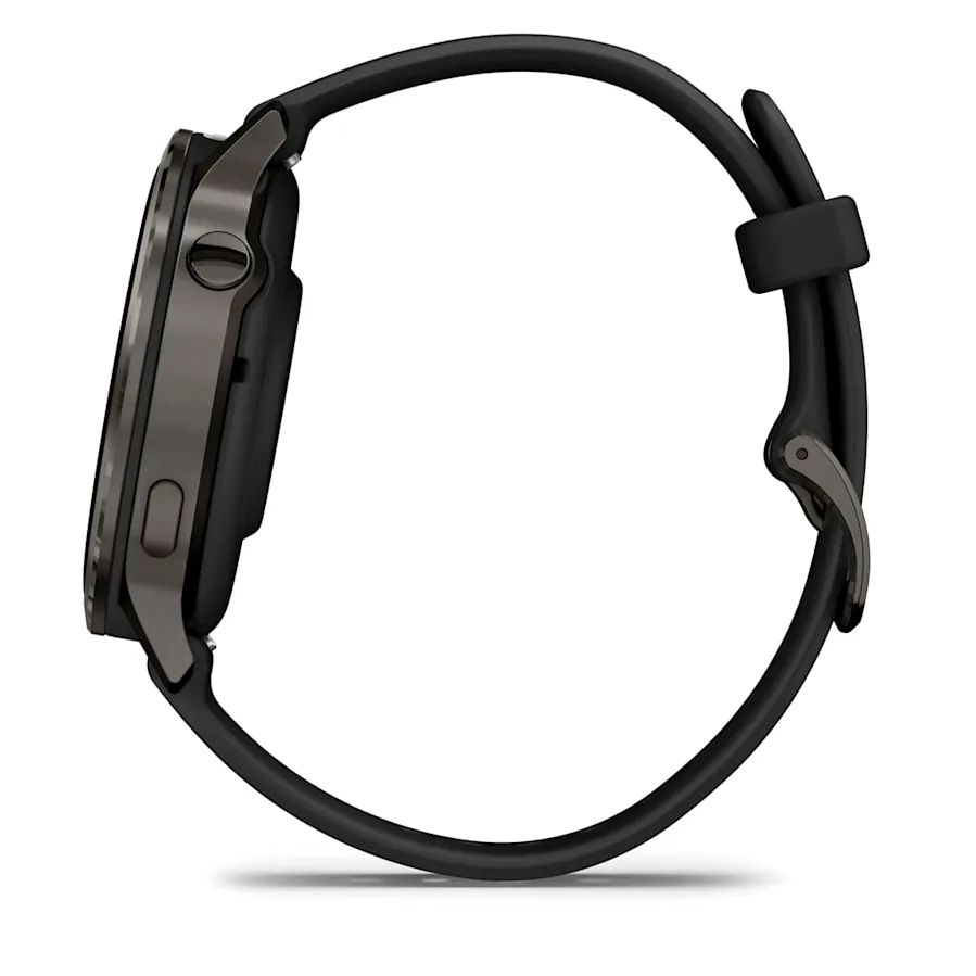 Garmin Venu 4, 41 мм, темно-серый с черным ремешком, фото 3 из 6