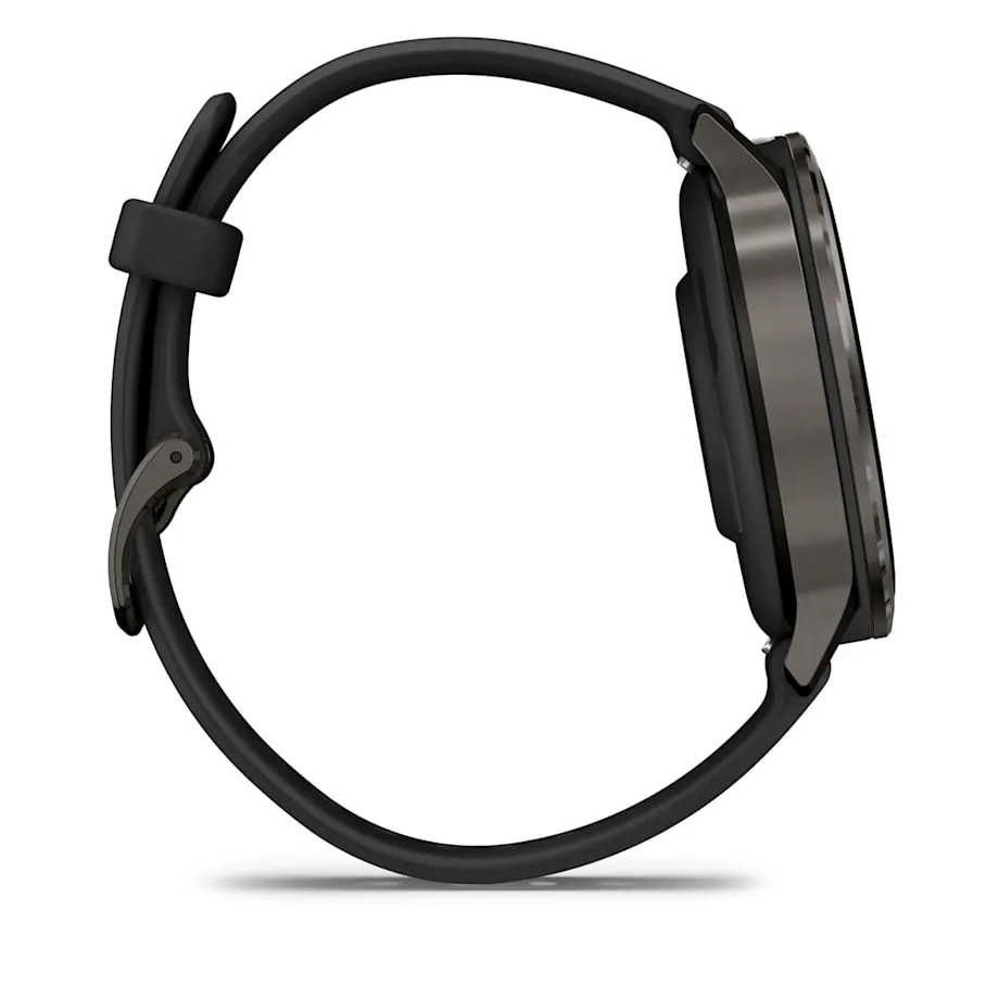 Garmin Venu 4, 41 мм, темно-серый с черным ремешком, фото 5 из 6