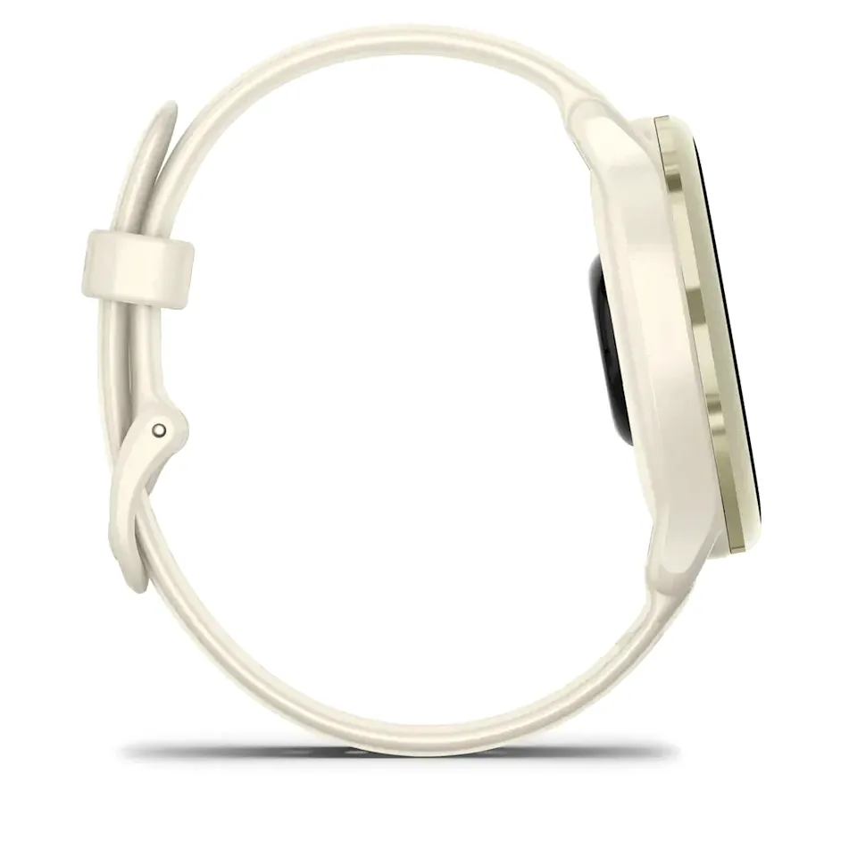 Garmin Vivoactive 6, лунно-золотистый с ремешком цвета слоновой кости, фото 4 из 6