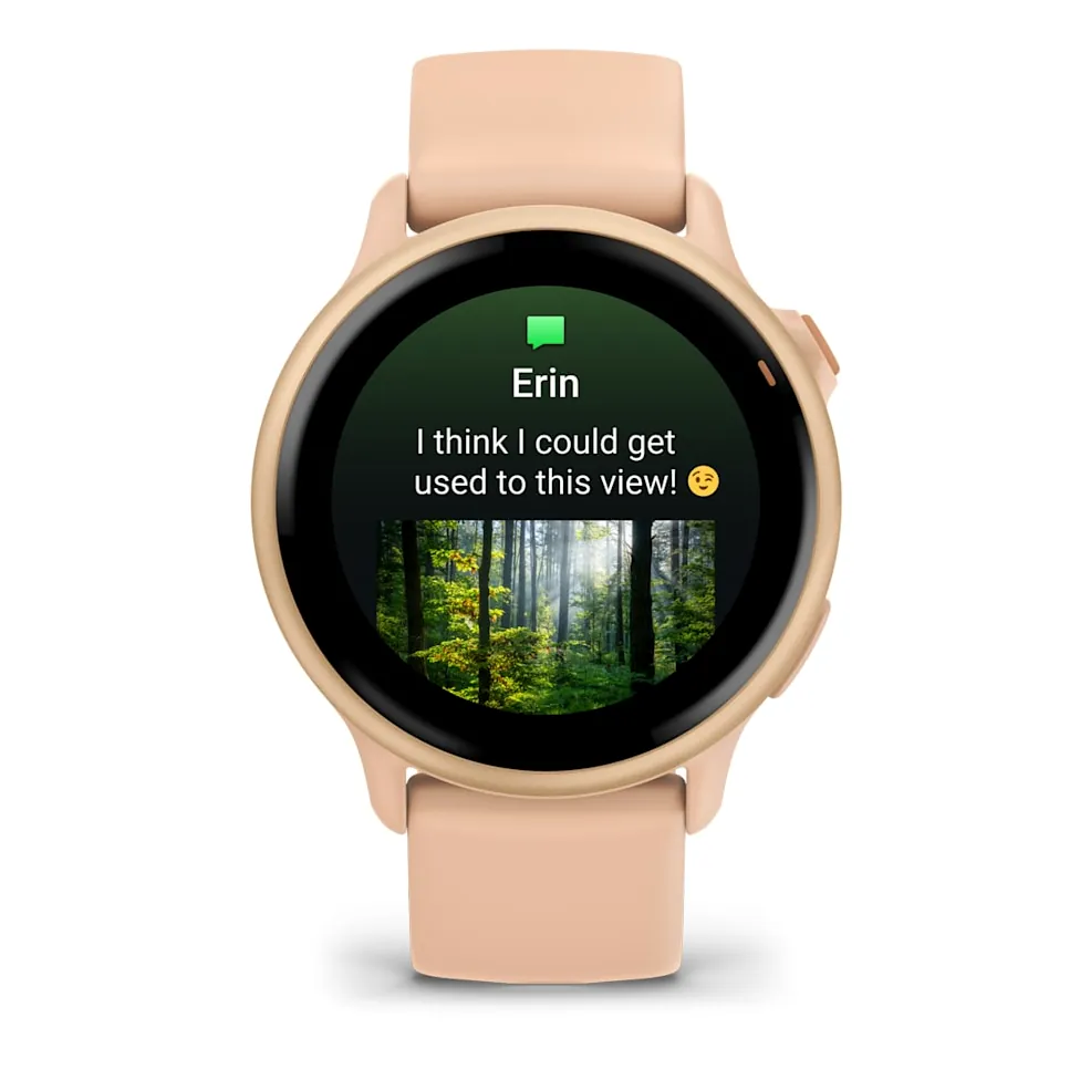 Garmin Vivoactive 6, розовые с розовым ремешком, фото 2 из 5