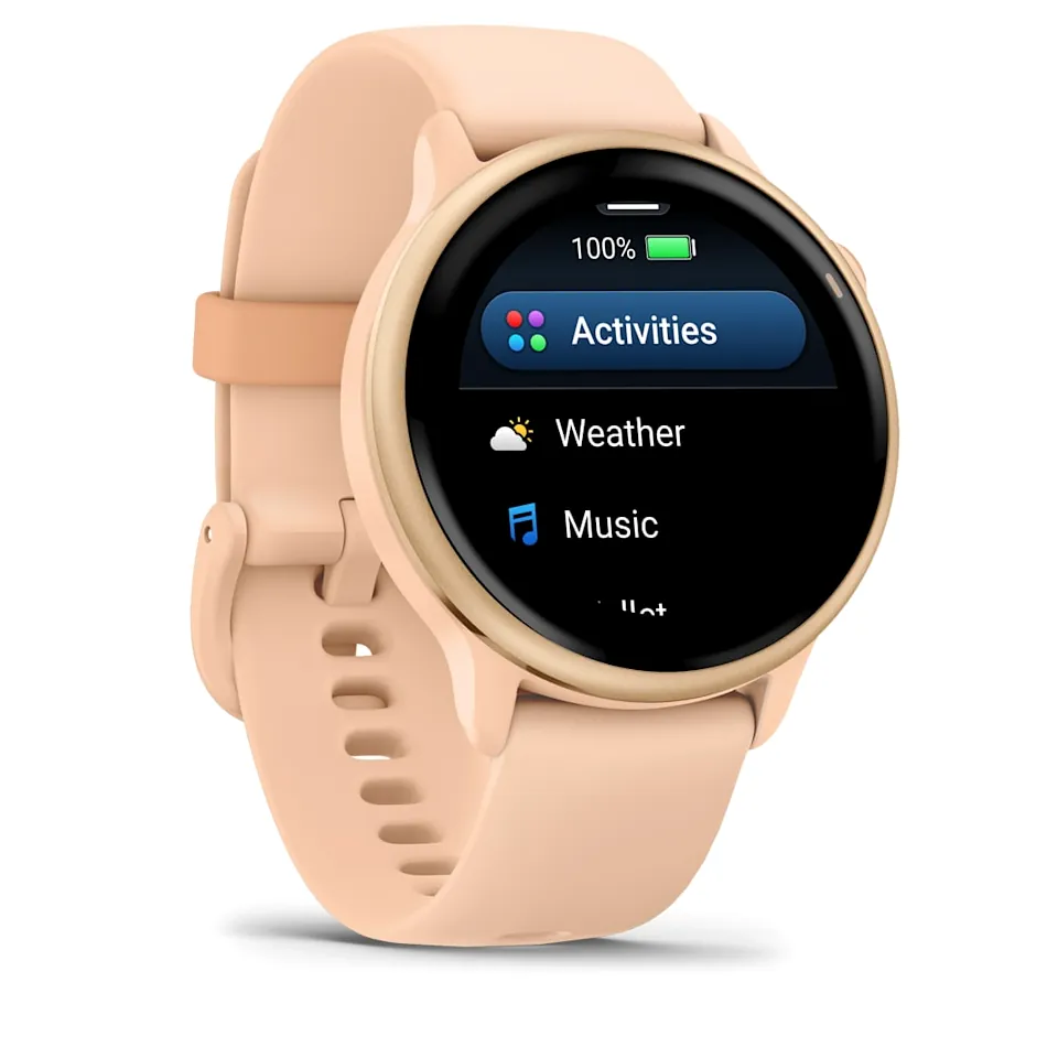 Garmin Vivoactive 6, розовые с розовым ремешком, фото 3 из 5