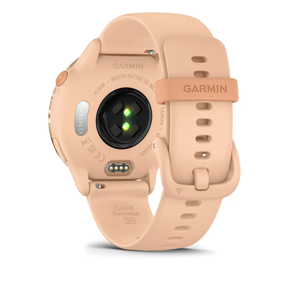 Garmin Vivoactive 6, розовые с розовым ремешком, фото 5 из 5