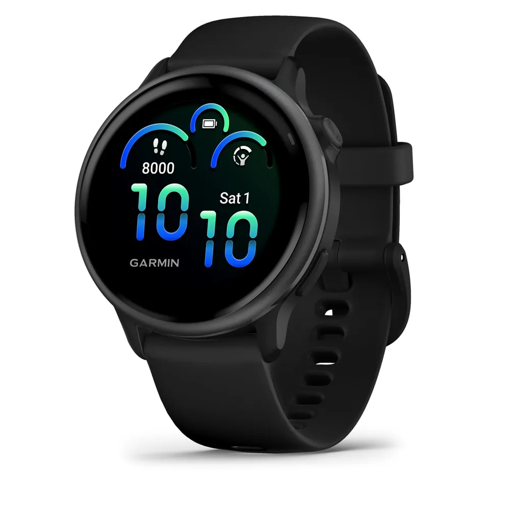 Garmin Vivoactive 6, темно-серые с черным ремешком, фото 1 из 6