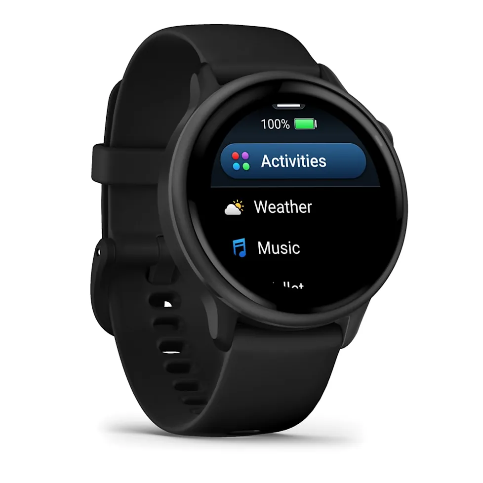 Garmin Vivoactive 6, темно-серые с черным ремешком, фото 4 из 6